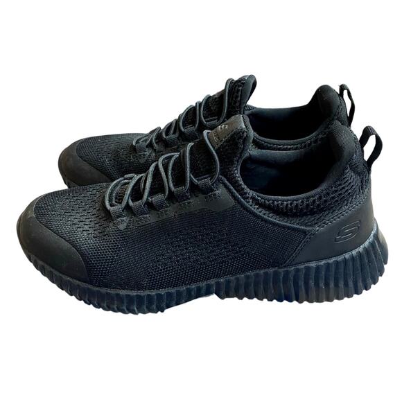 Skechers Work Cessnock Carrboro Womens Shoes US6 Black Slip Resistant EH Safe - Picture 9 of 9